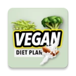 vegan recipes app android application logo